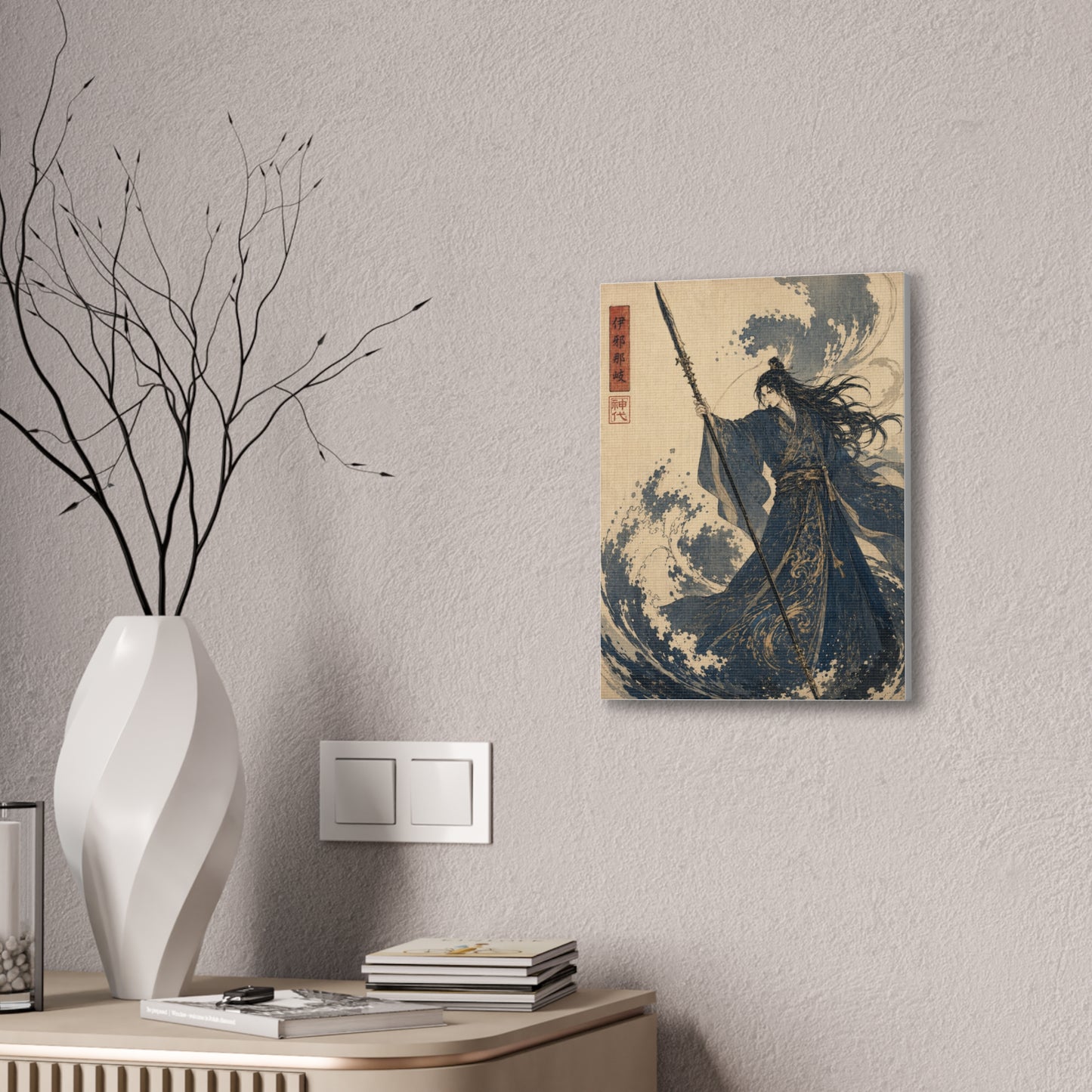 "IZANAGI" Canvas Print - Ukiyo-e Edition