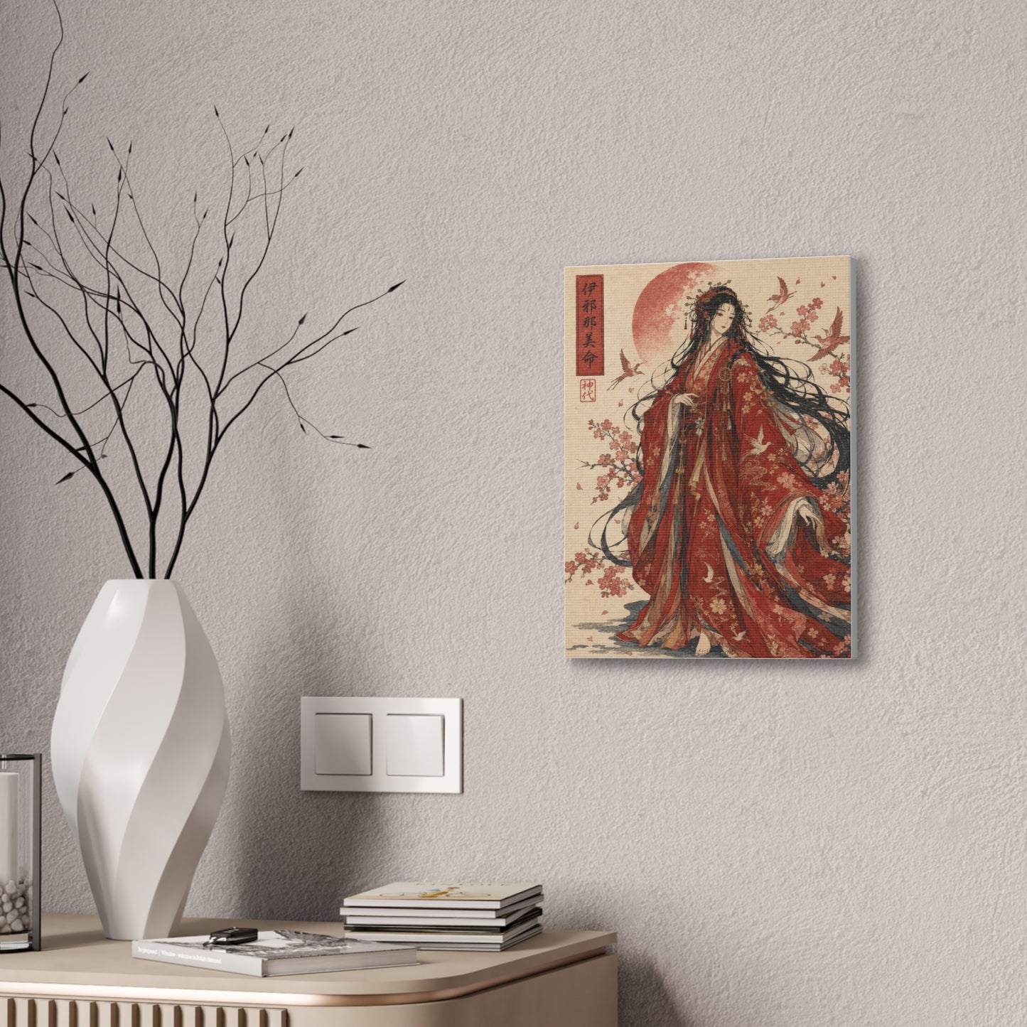 "IZANAMI" Canvas Print - Ukiyo-e Edition