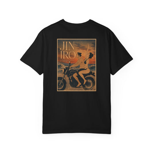JIN&IRO - Back Print Tshirt 001 (Black)
