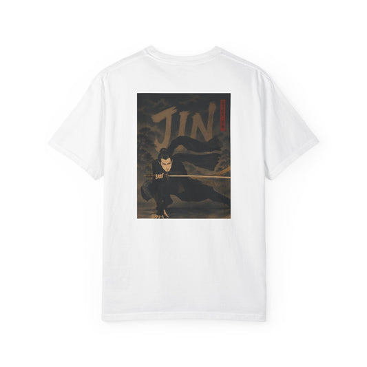 JIN - Back Print Tshirt 005 (White)
