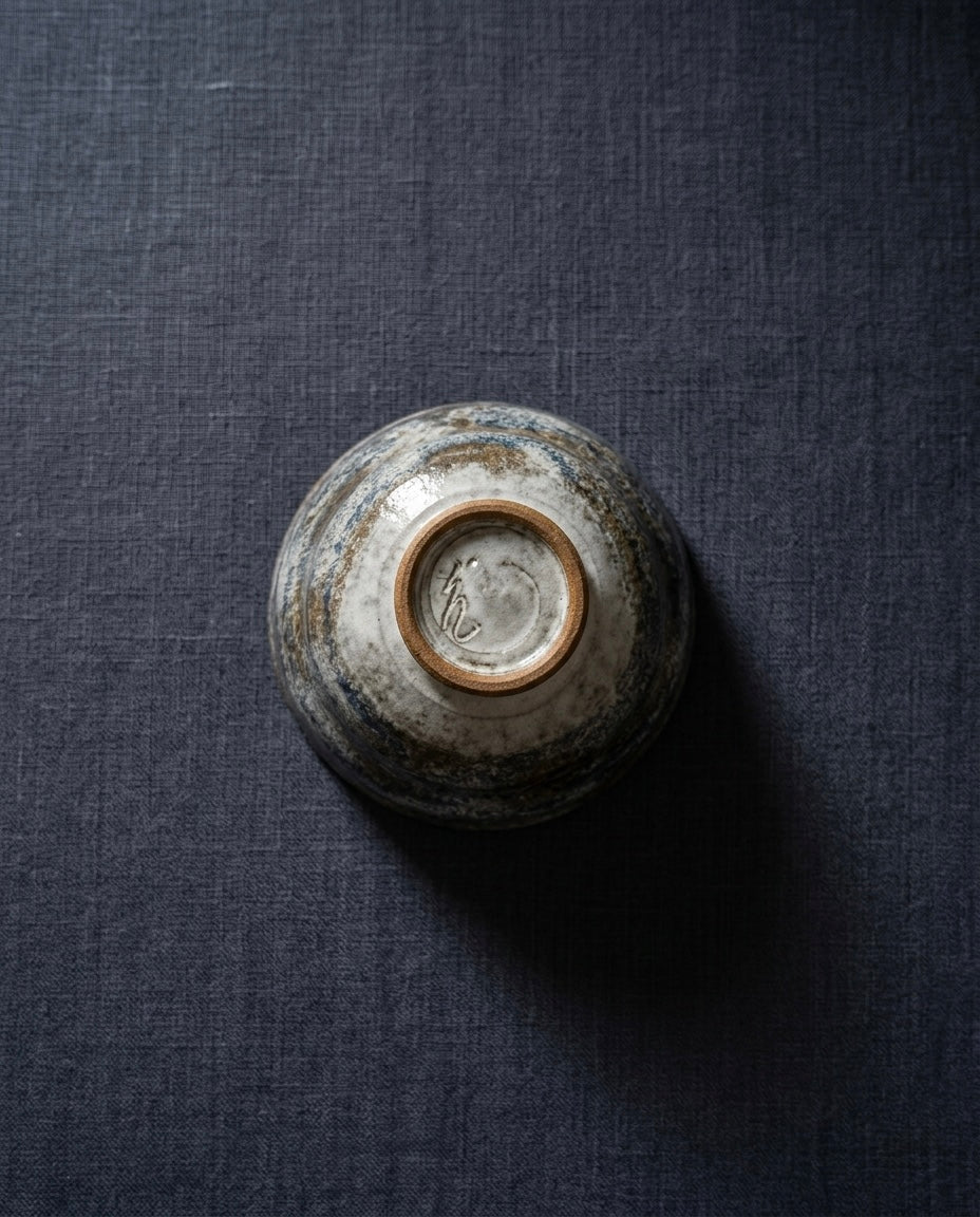 Kyoto Ware "Yohen" Tea Bowl by Master Kozan