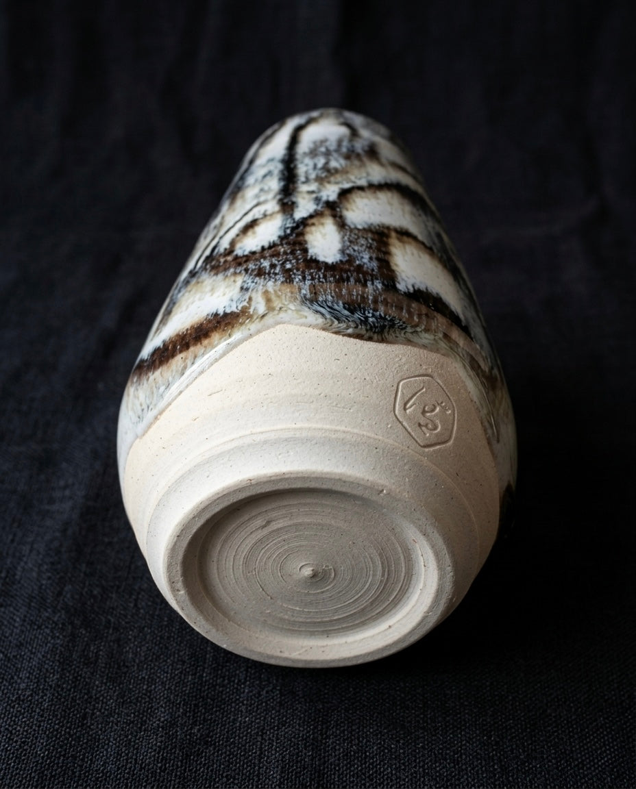 Kyoto Ware "Yuhan" Vase by Master Rokubei Shimizu V