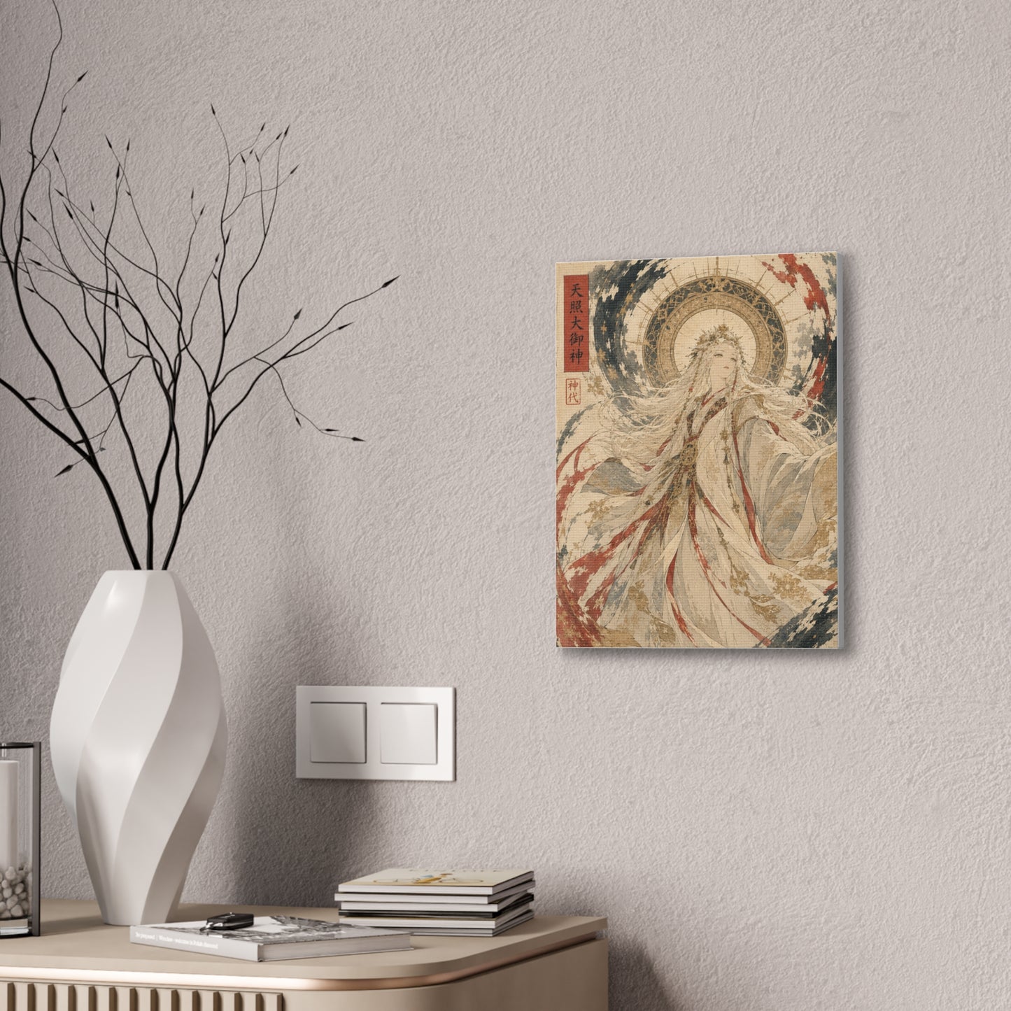 "AMATERASU" Canvas Print - Ukiyo-e Edition