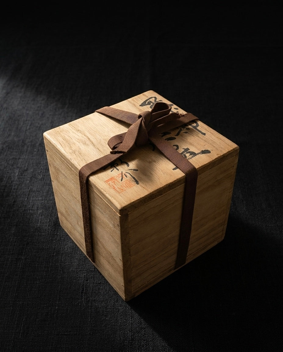 Black Oribe Matcha Bowl by Shosuke Imura