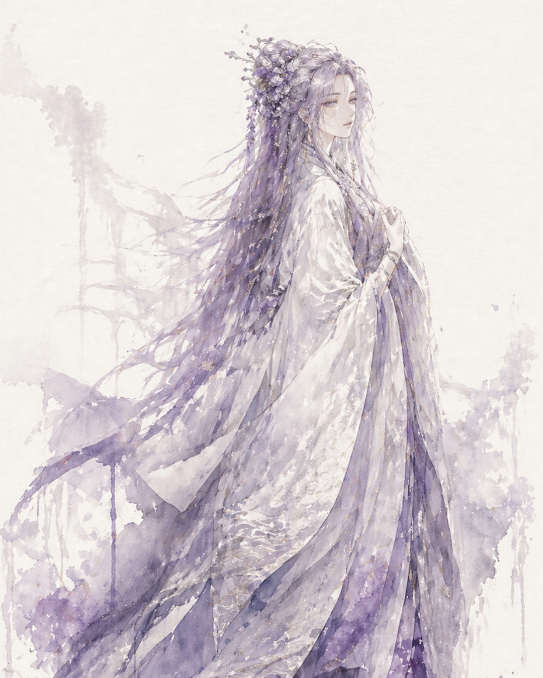 KAMIYO Episode 12 – Suhijini-no-Kami, goddess of sand and gentle earth, Japanese mythology illustration