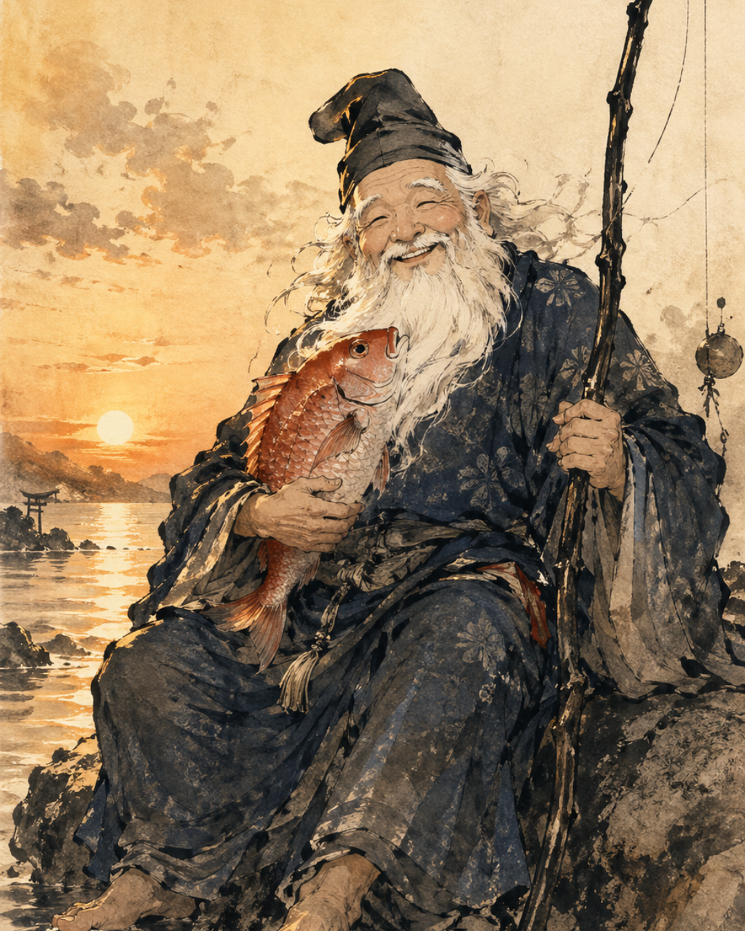 The Story of EBISU - Episode 3: The god known as "Ebisu," the god of fortune
