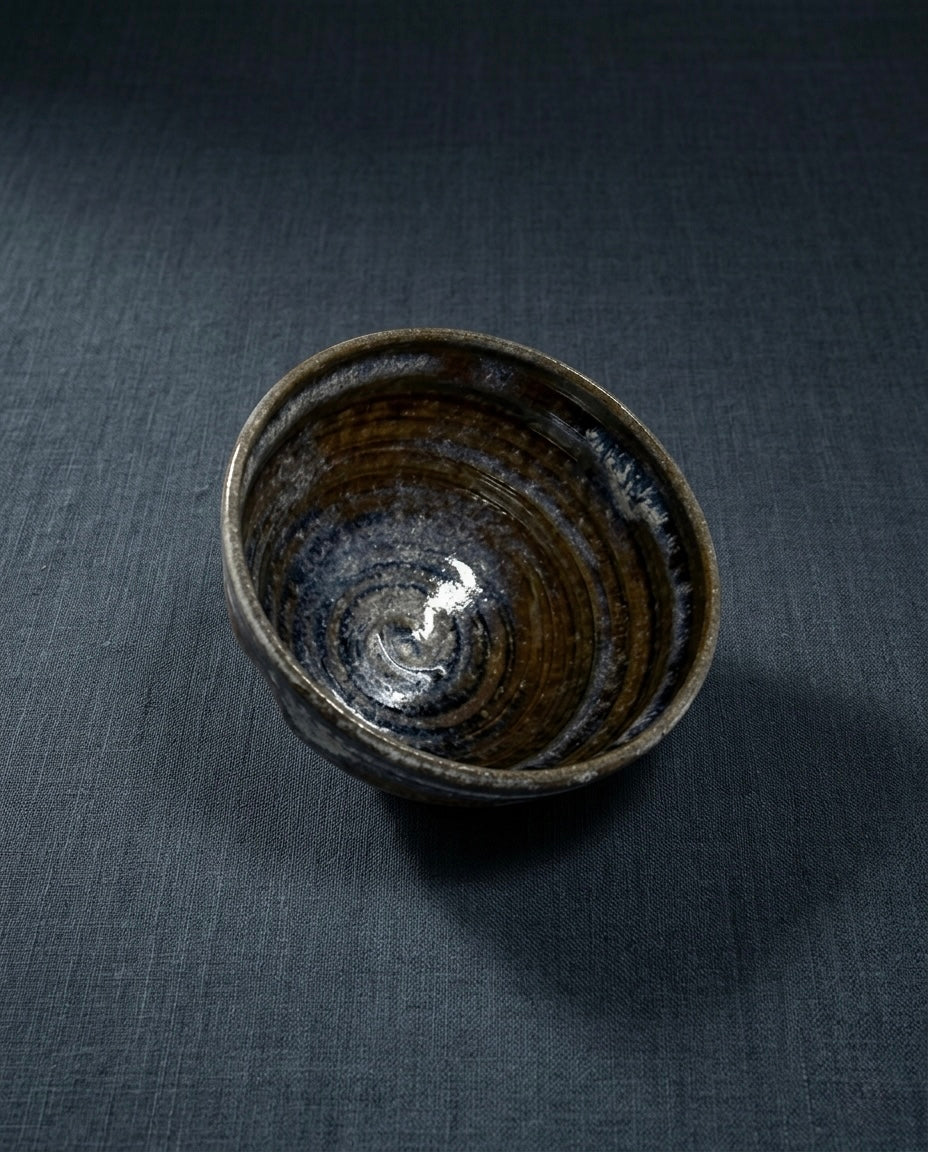 Kyoto Ware "Yohen" Tea Bowl by Master Kozan