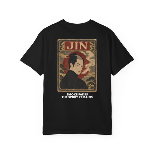 JIN - Back Print Tee 009(Black)