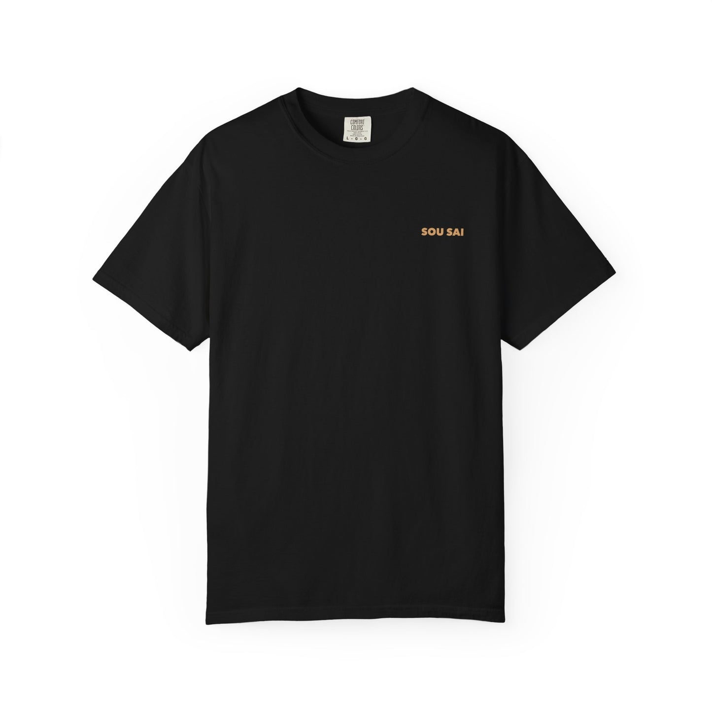 JIN&IRO - Back Print Tshirt 001 (Black)
