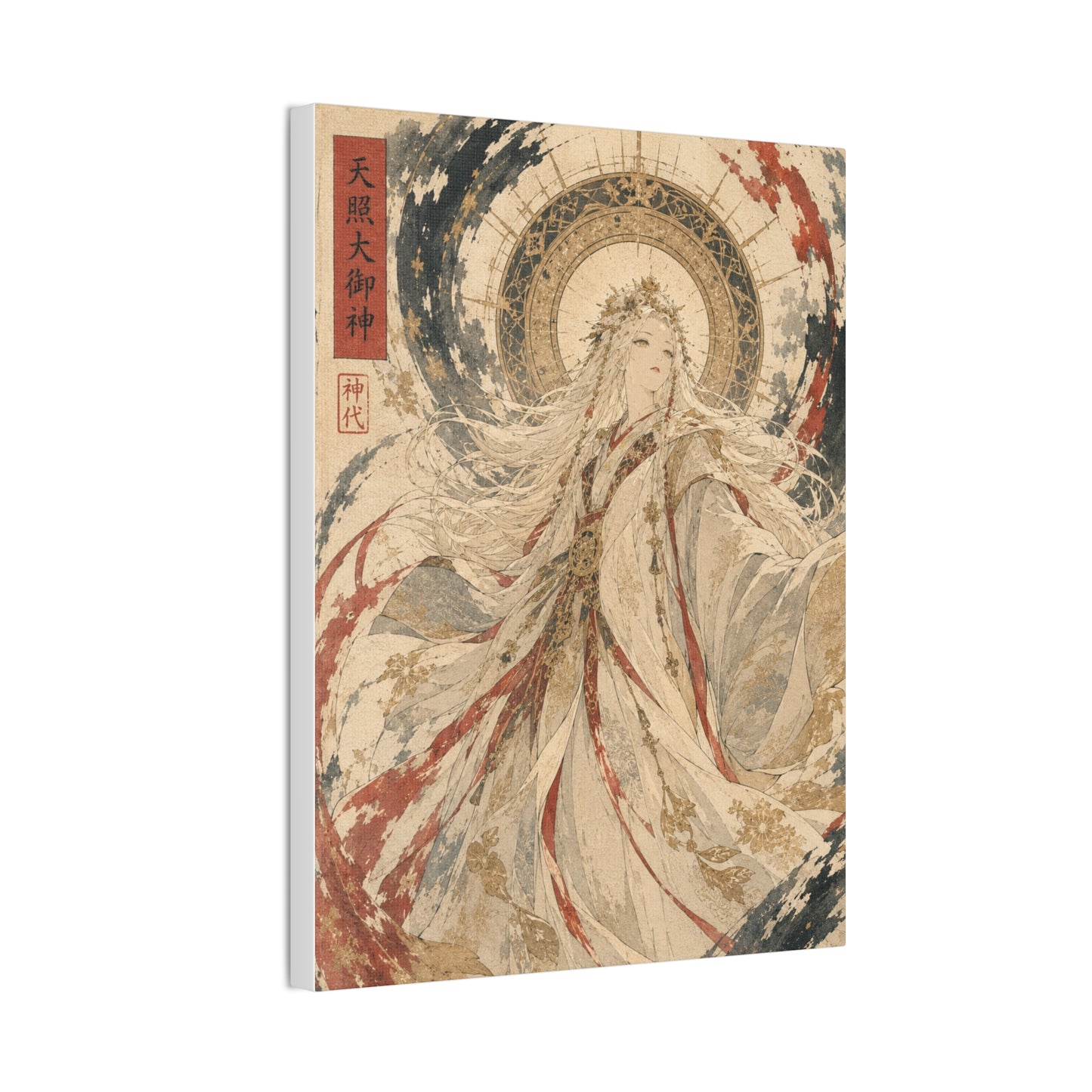 "AMATERASU" Canvas Print - Ukiyo-e Edition