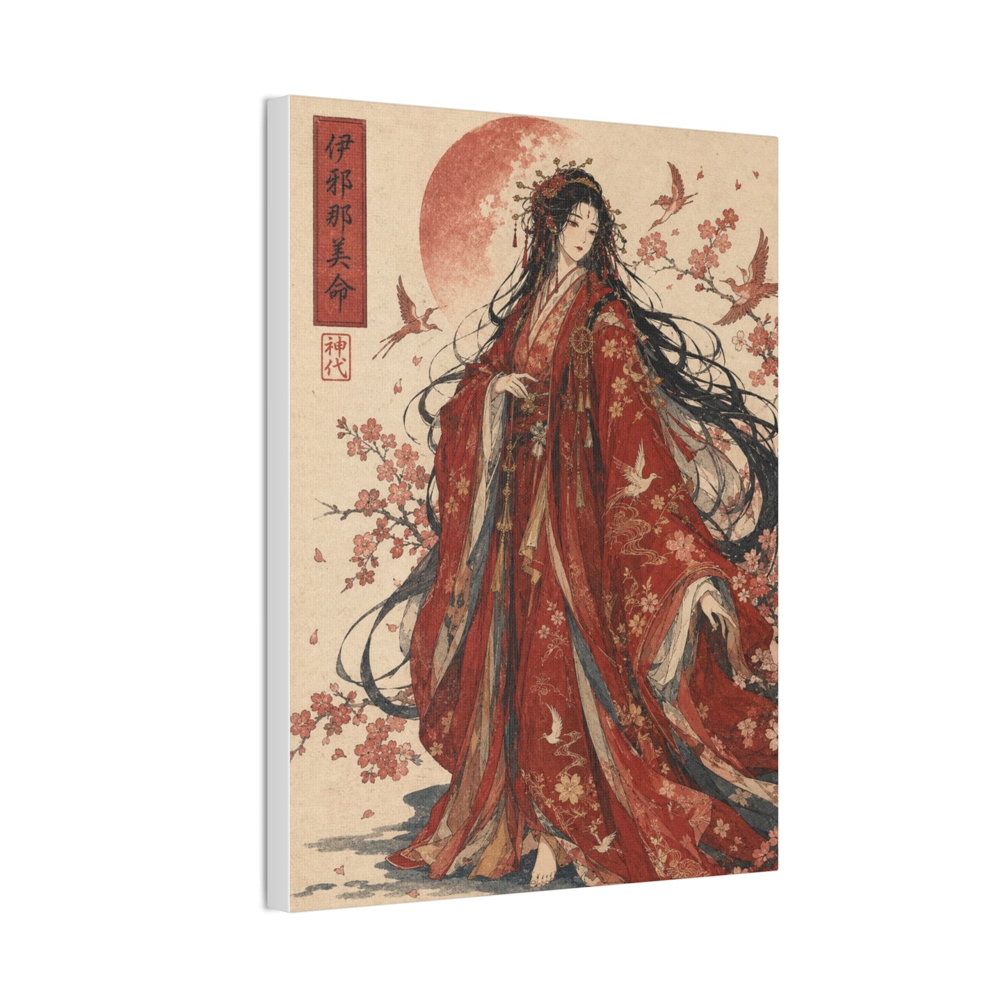 "IZANAMI" Canvas Print - Ukiyo-e Edition