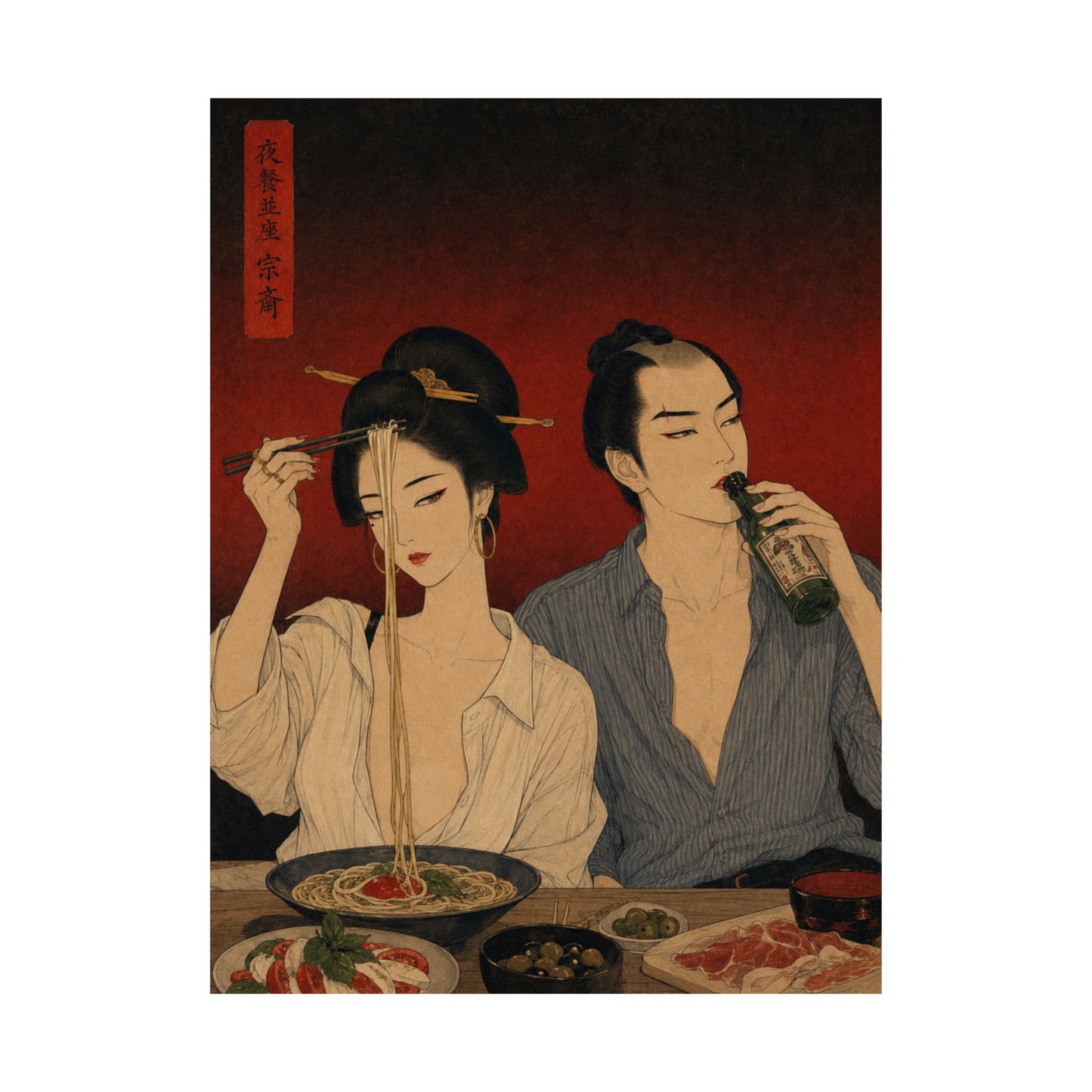 JIN&IRO — Matte Poster 012