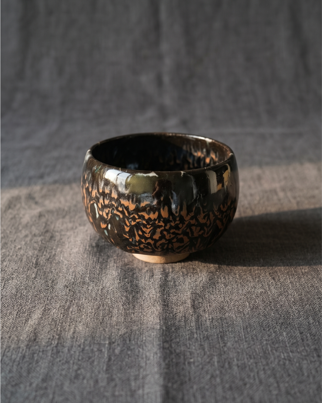The Shogun's White: Nabeshima Porcelain Matcha Bowl by Aoyama Kawazoe