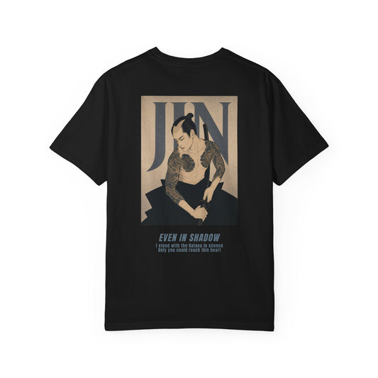 JIN - Back Print Tshirt (Black)004