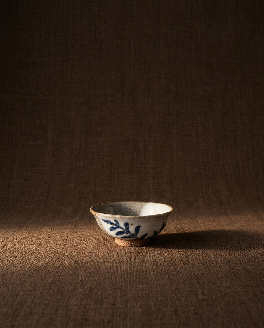 Kyoto Ware Sake Set by Master Rokubei Kiyomizu VI