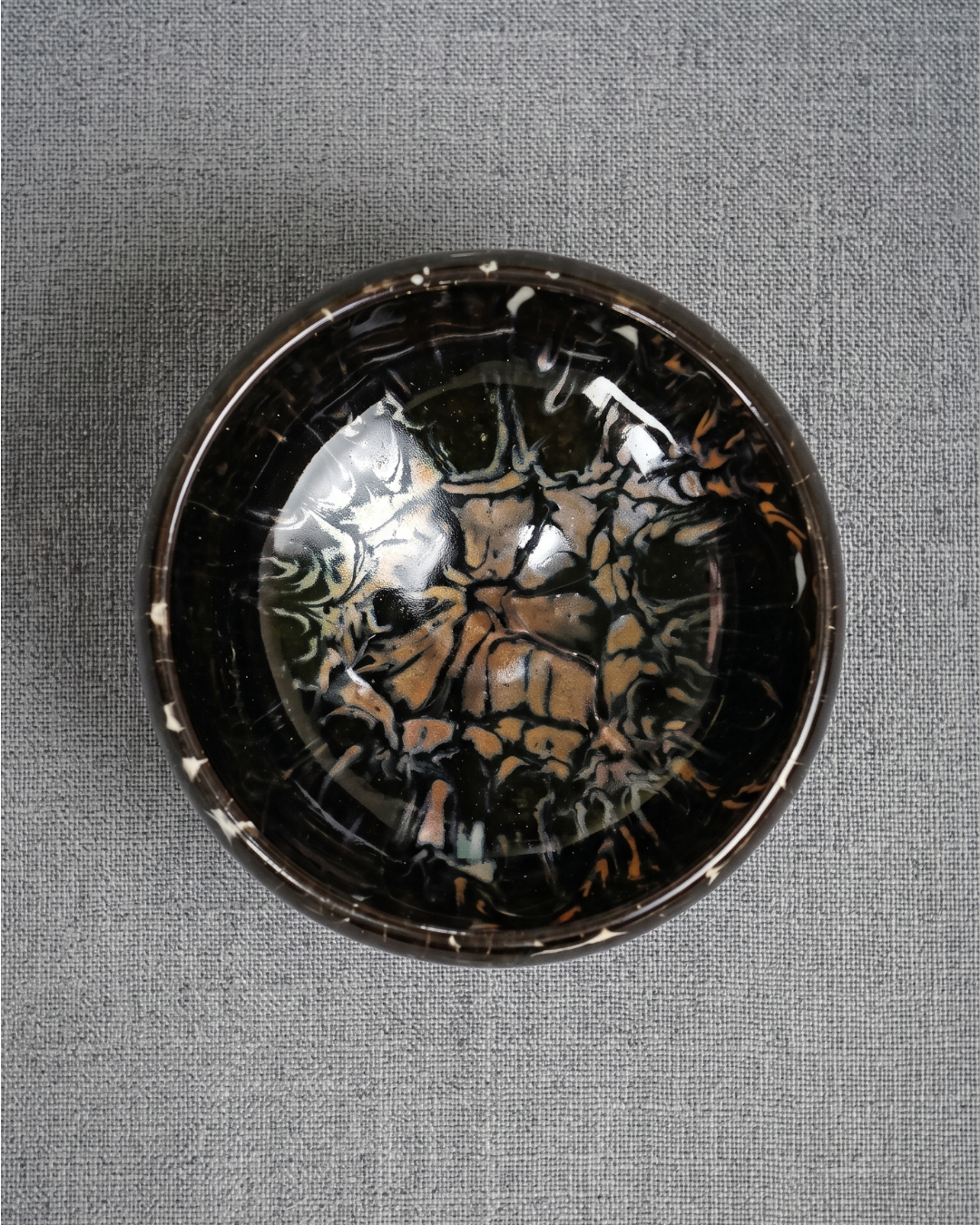 The Shogun's White: Nabeshima Porcelain Matcha Bowl by Aoyama Kawazoe