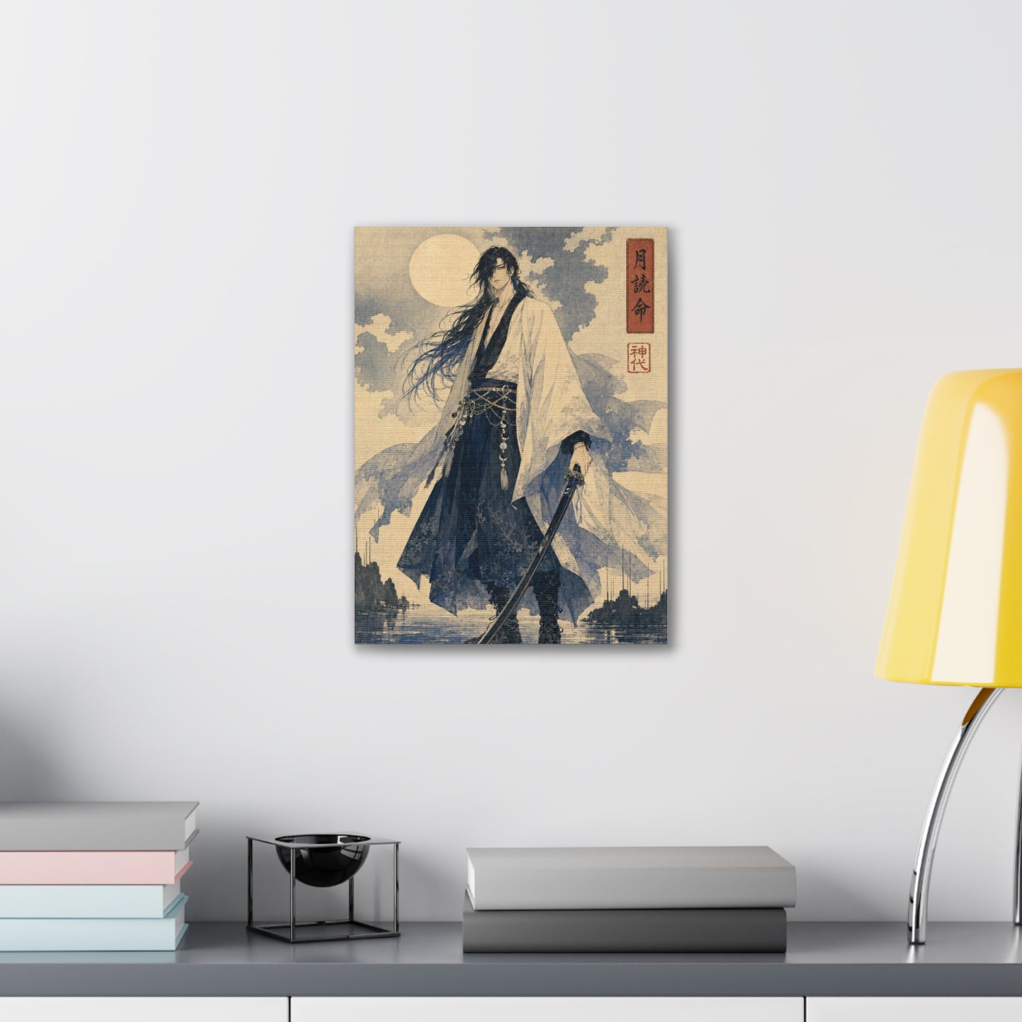 "TSUKUYOMI" Canvas Print - Ukiyo-e Edition