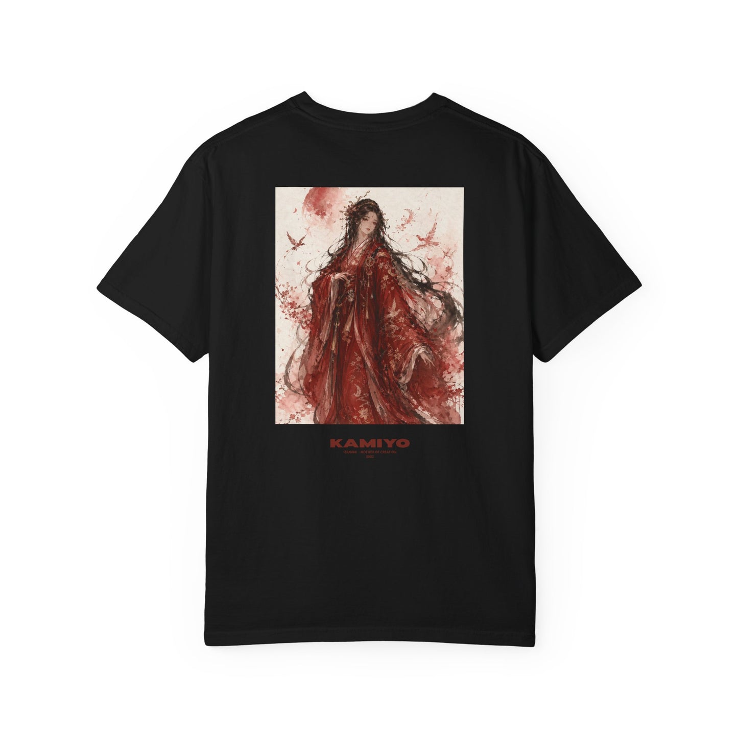 "IZANAMI" Back Print T-shirt