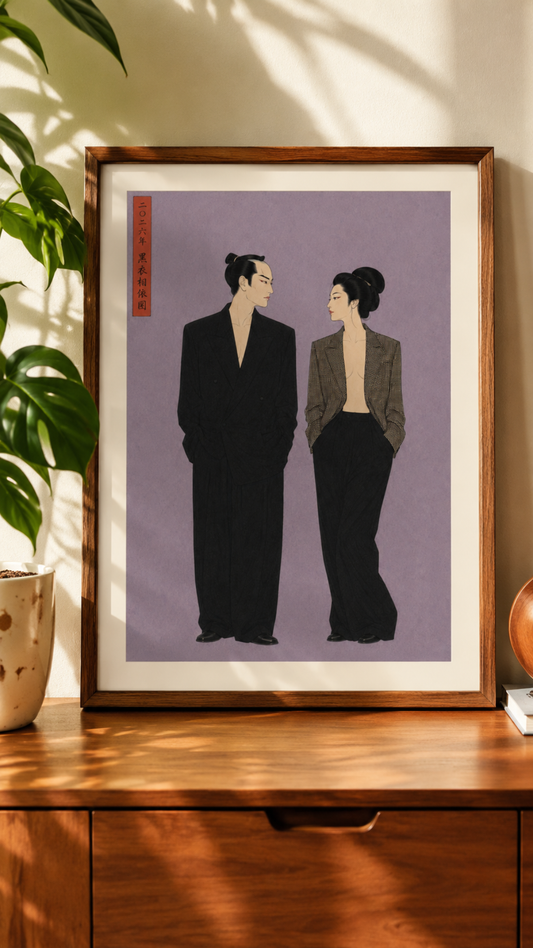JIN&IRO — Matte Poster 004