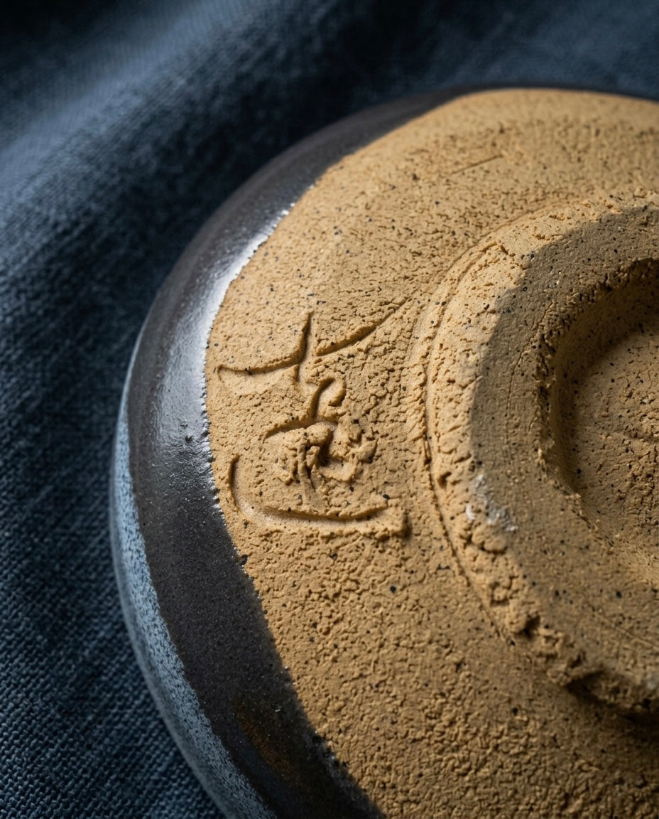 Ko-Seto Tea Bowl by Master Tatsuzo Mizuno