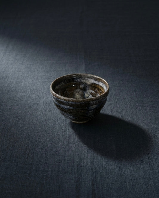 Kyoto Ware "Yohen" Tea Bowl by Master Kozan