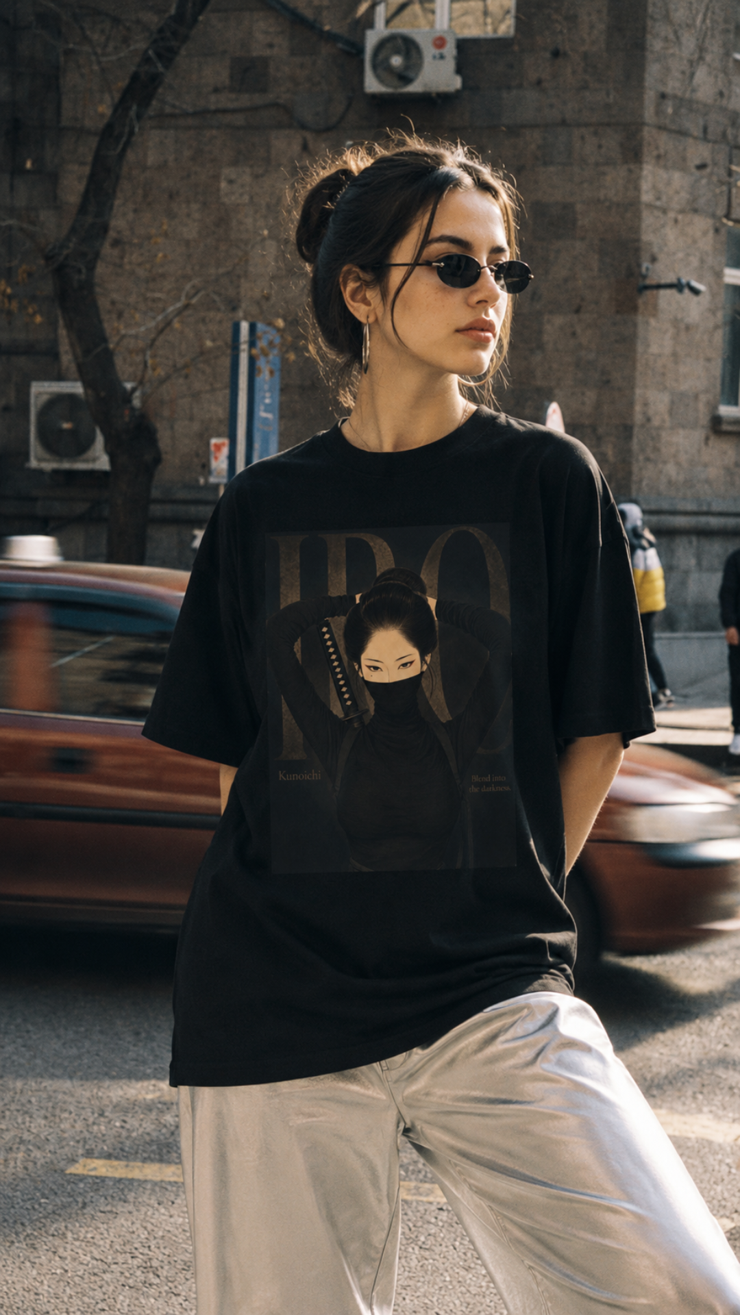 IRO - Print Tshirt 009(Black)