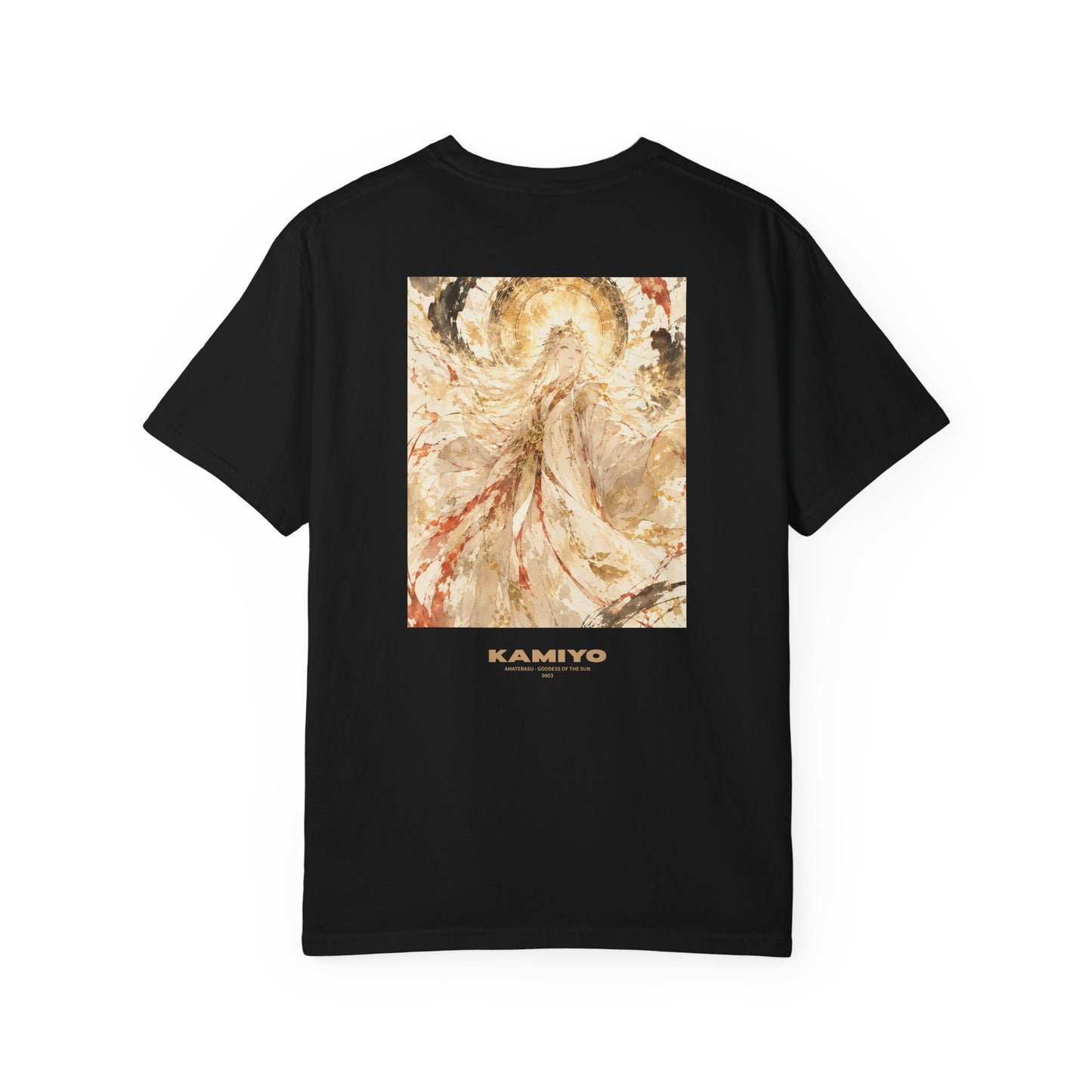 "AMATERASU" Back Print T-shirt