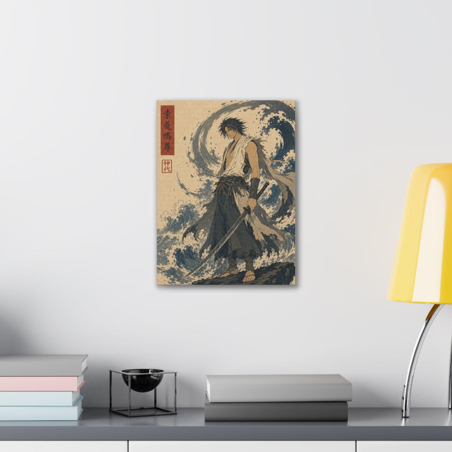 "SUSANOO" Canvas Print - Ukiyo-e Edition