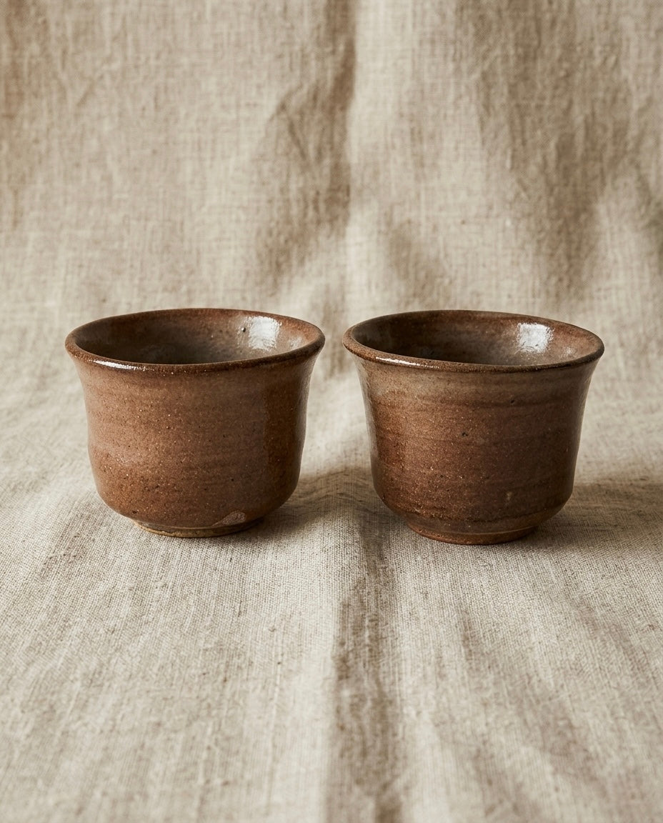 E-Karatsu Sake Set by Master Koju Nishioka