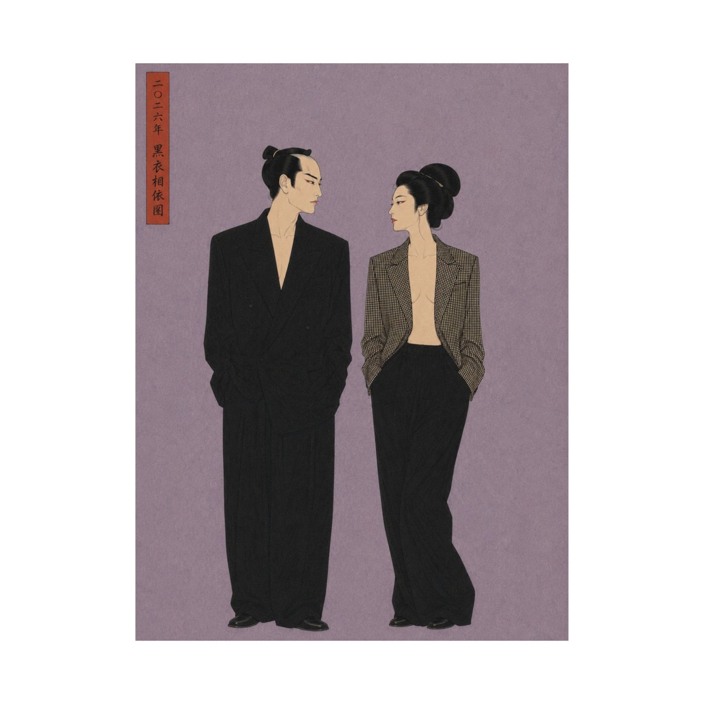 JIN&IRO — Matte Poster 004