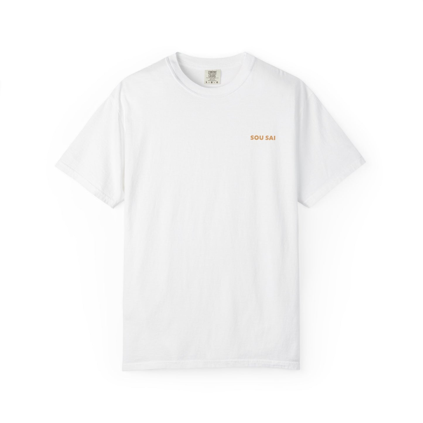 JIN&IRO - Back Print Tshirt 001 (White)