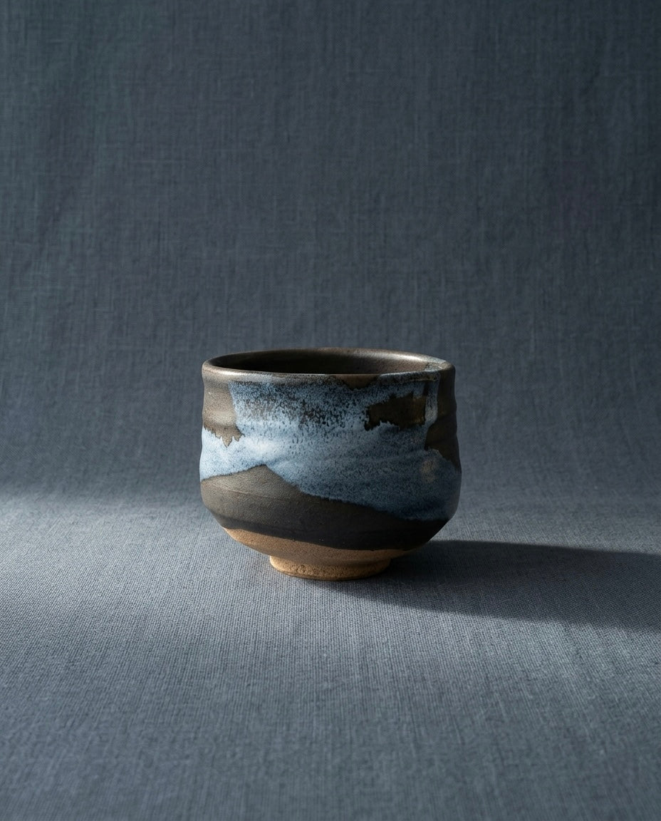 Ko-Seto Tea Bowl by Master Tatsuzo Mizuno