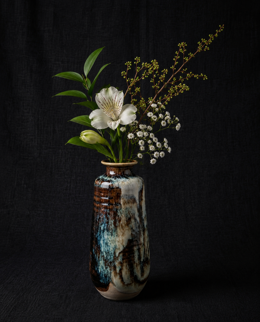Kyoto Ware "Yuhan" Vase by Master Rokubei Shimizu V