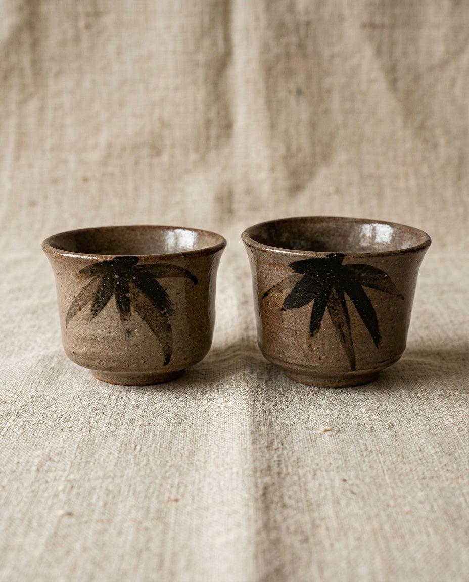 E-Karatsu Sake Set by Master Koju Nishioka