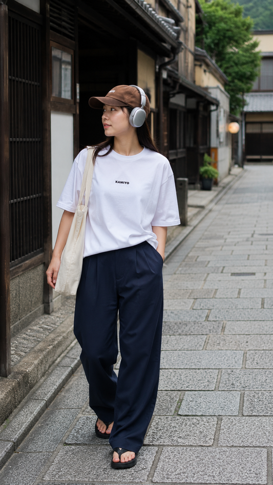 KAMIYO Heavenly Realm Logo T-shirt - White