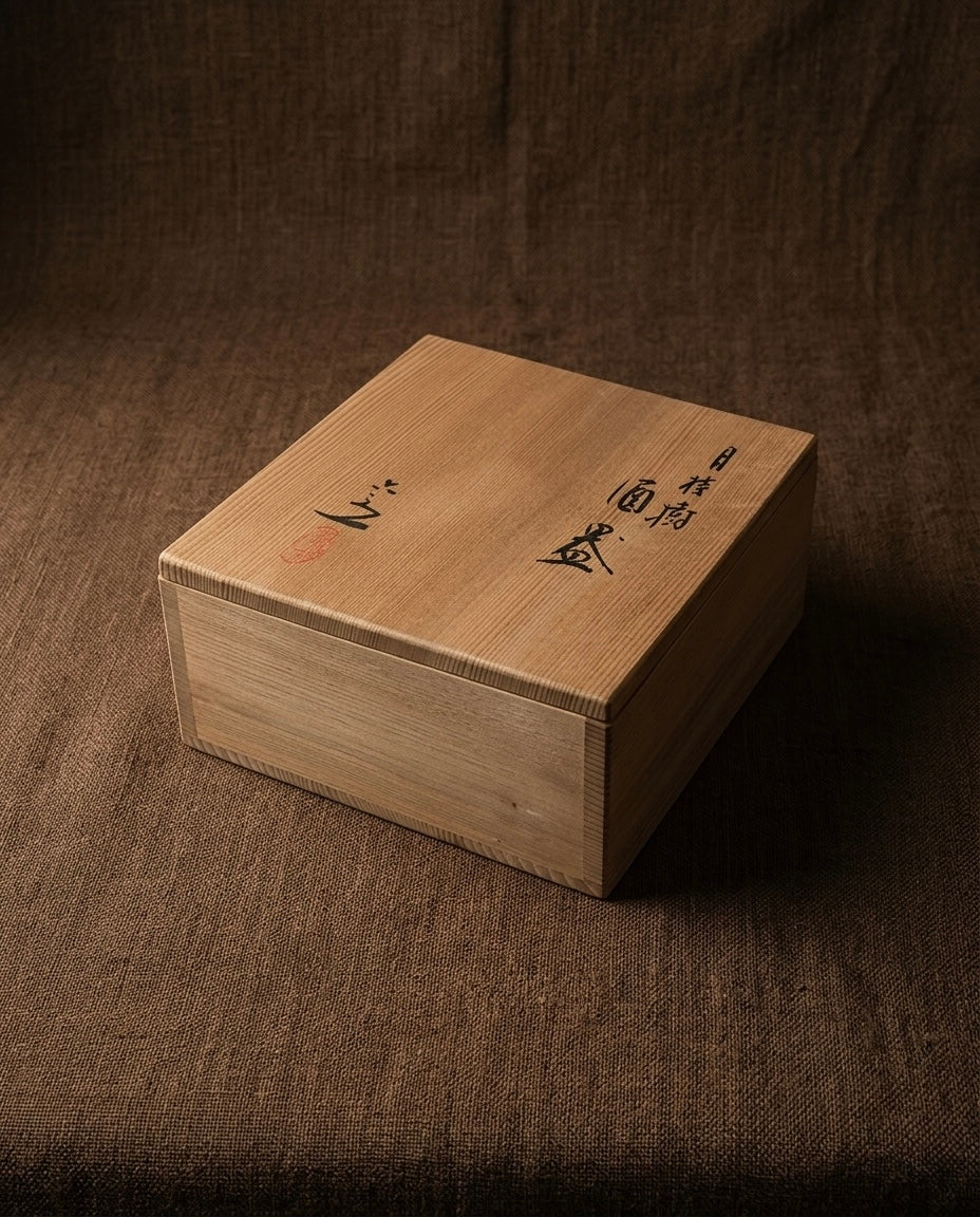 Kyoto Ware Sake Set by Master Rokubei Kiyomizu VI