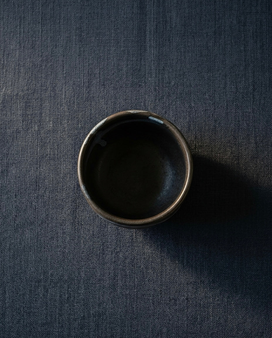 Ko-Seto Tea Bowl by Master Tatsuzo Mizuno