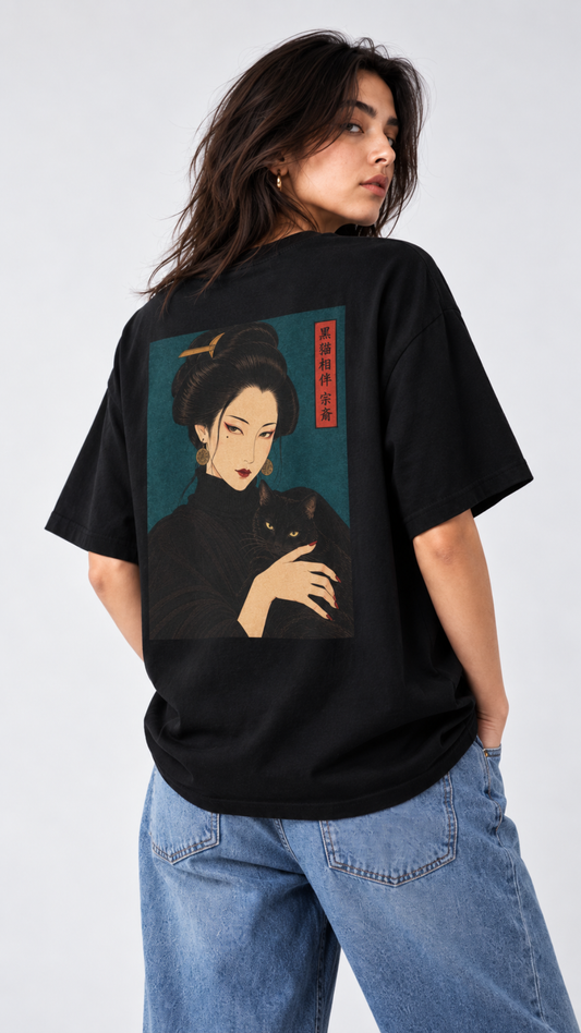 IRO - Back Print Tee 014(Black)