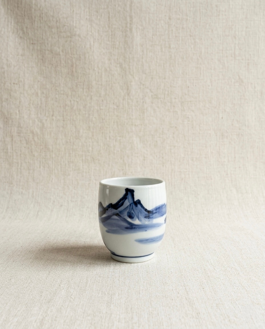 Yuzo Kondo - Sometsuke Teacup Set (Yunomi)