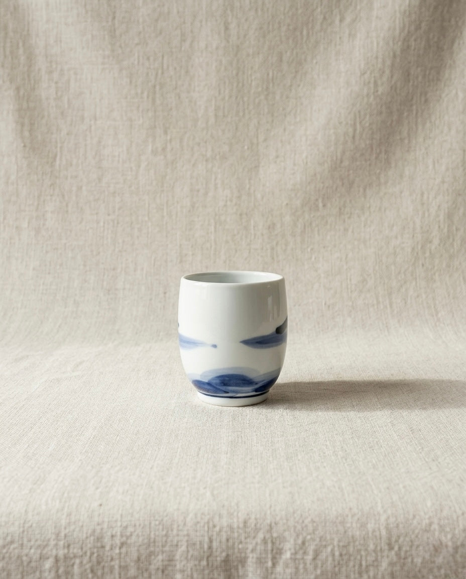 Yuzo Kondo - Sometsuke Teacup Set (Yunomi)
