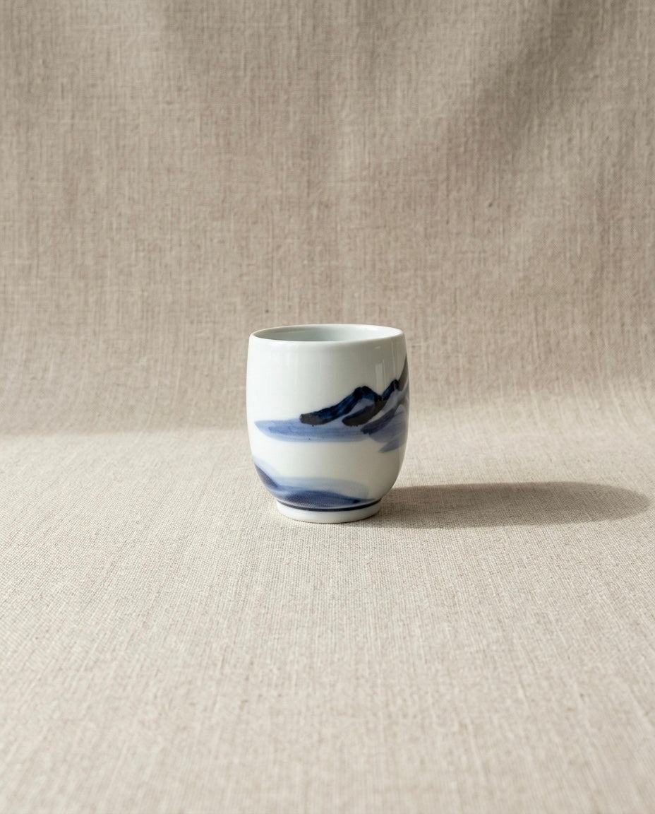 Yuzo Kondo - Sometsuke Teacup Set (Yunomi)