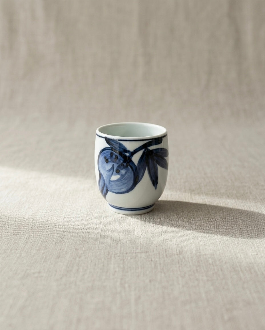 Yuzo Kondo - Sometsuke Teacup Set (Yunomi)