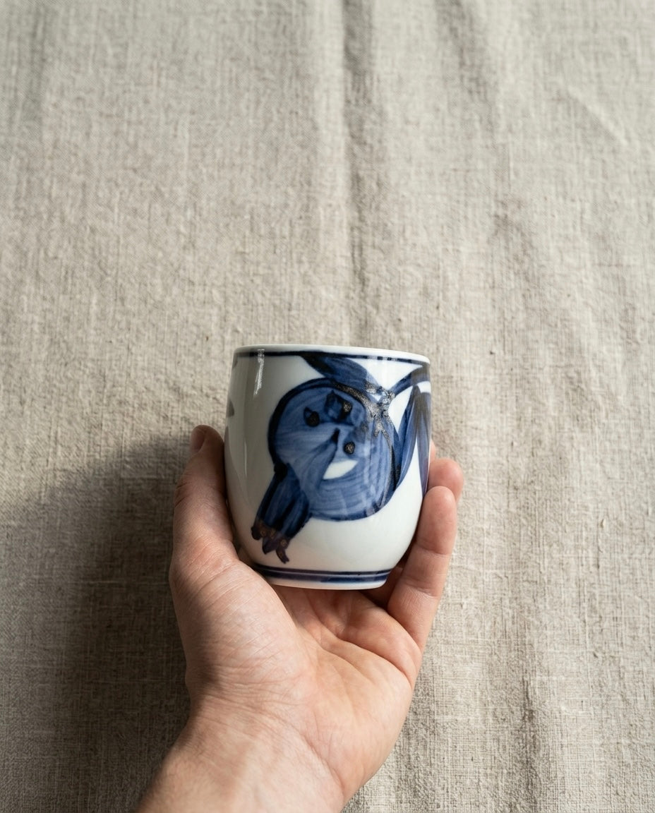 Yuzo Kondo - Sometsuke Teacup Set (Yunomi)