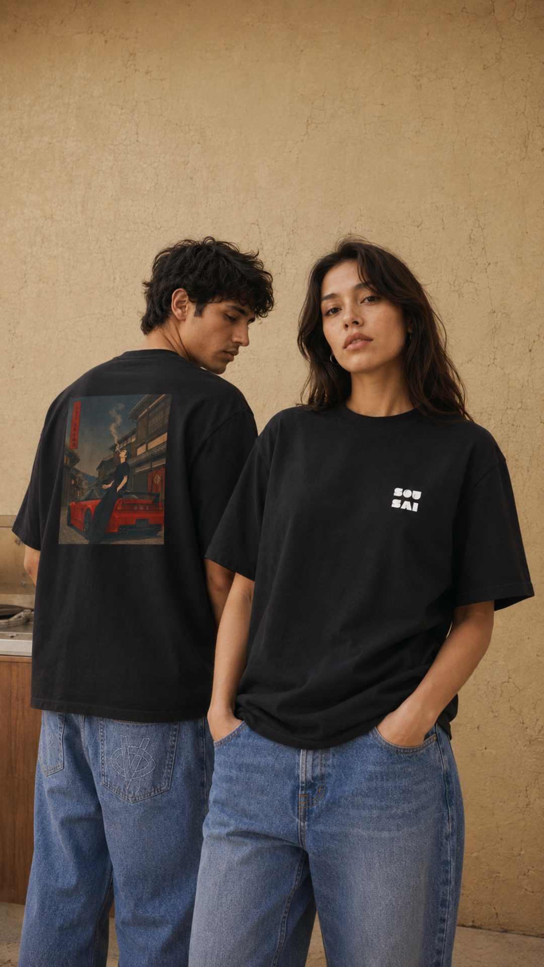 JIN - Back Print Tshirt 001