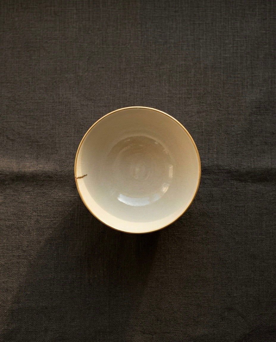 Kintsugi Iroe Landscape Tea Bowl by Shohei Sugita