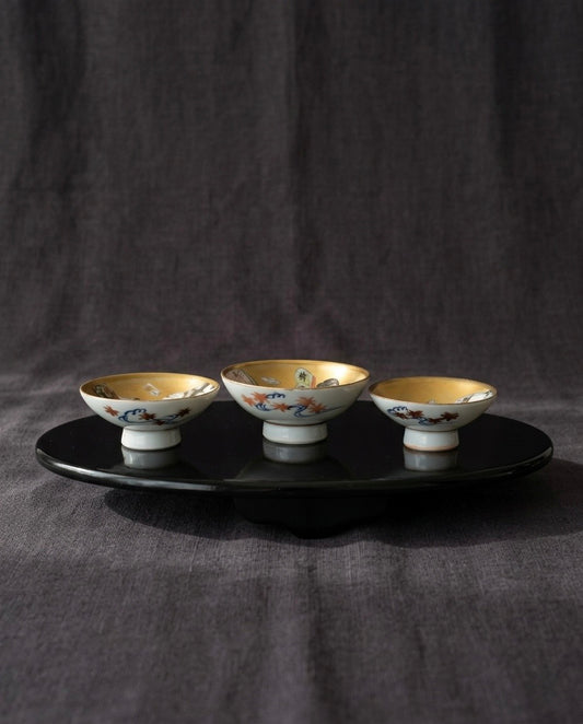 Ukiyoe Shunga Sake Cups (Set of 3)