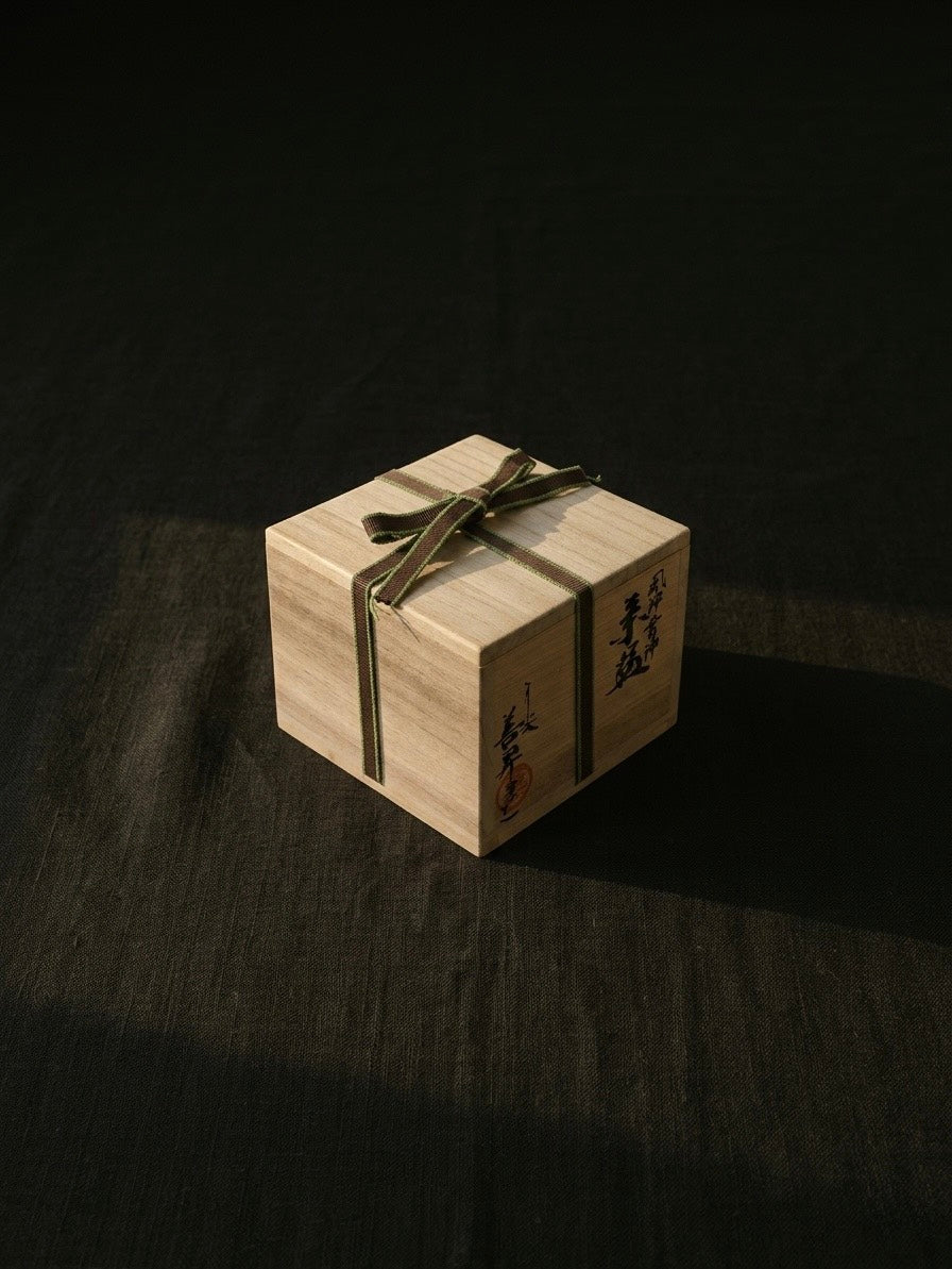 Fujin Raijin Matcha Bowl by Zensho Yamaoka