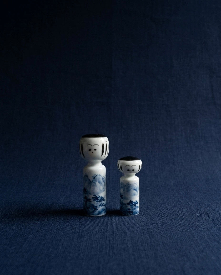 Arita-yaki Porcelain Kokeshi