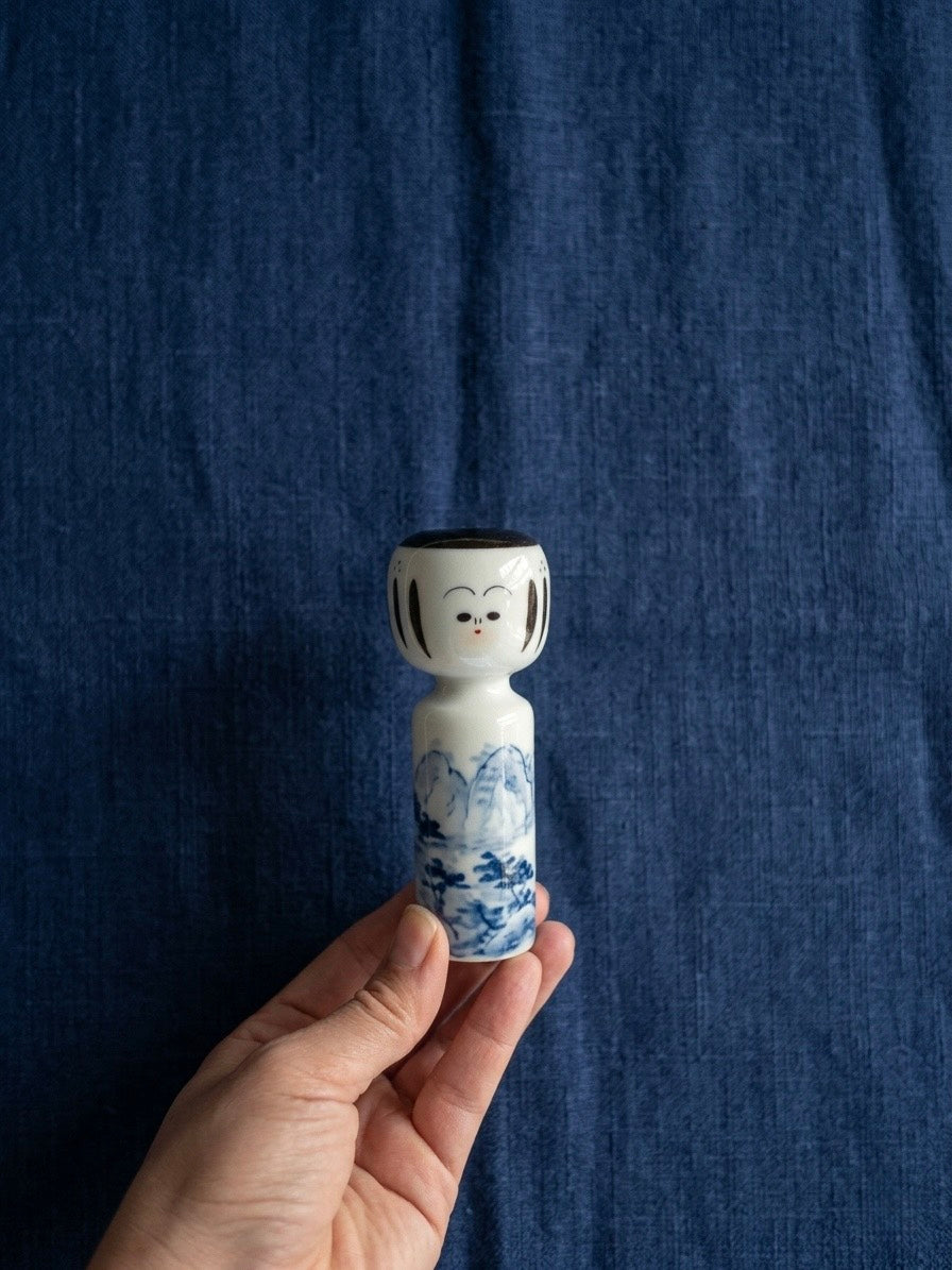 Arita-yaki Porcelain Kokeshi