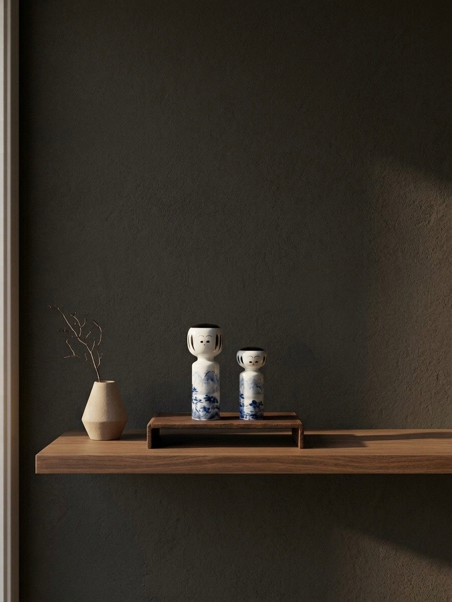 Arita-yaki Porcelain Kokeshi